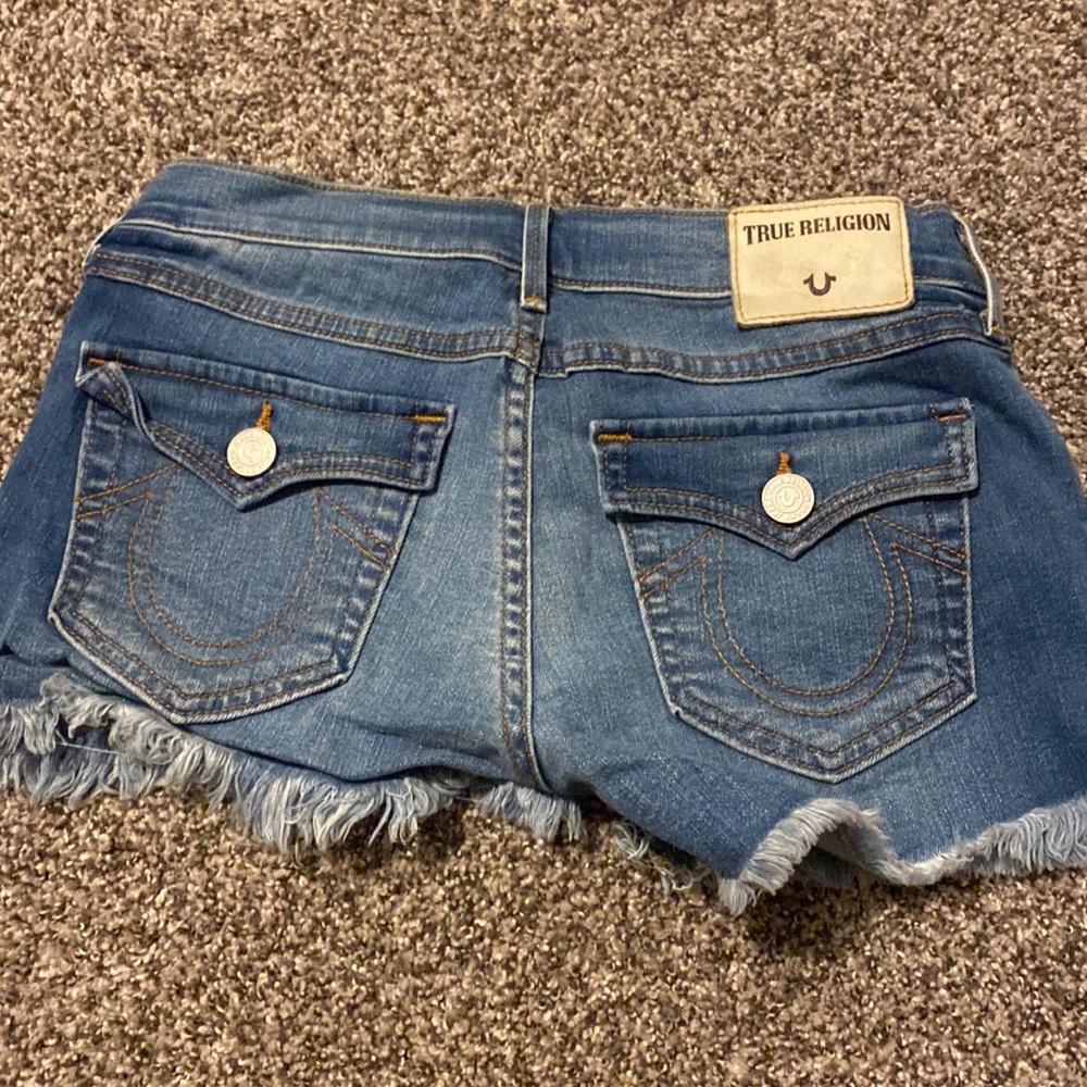 True religion jeans shorts
